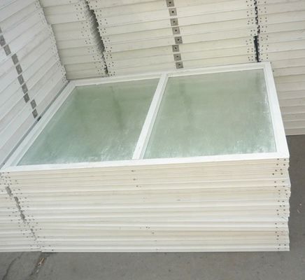 腐食性環境のための工業用ガラス繊維窓 最大幅1m 設定可能