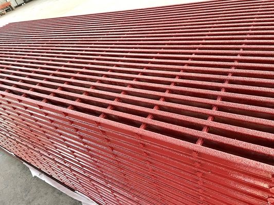 工業用床のための化学耐性ガラス繊維強化プラスチック格子