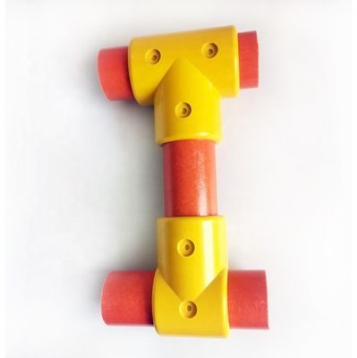 50mm FRP 丸いハンドレール接続器 紫外線保護付きのガラス繊維ハンドレールアクセサリー