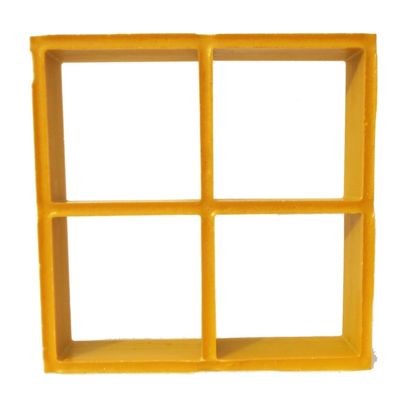 切断サービス 50x50mm 大きなメッシュ FRP 格子フェンス ガラス繊維 空気換気グリル