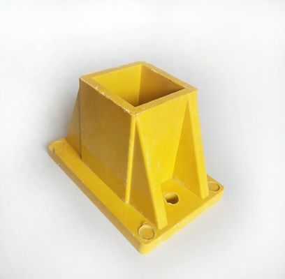 工業型 50mm FRP ハンドレール/フェンスシステム GRP ハンドレール アクセサリー クランプ T フィッティング クロスティ