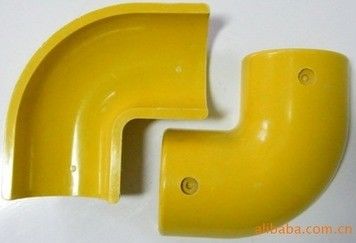 紫外線保護用 FRP肘フィッティング 50mm 丸いチューブハンドレイル/フェンス/ガードレイル用アクセサリー