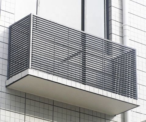 産業用位置のための抗老化FRPガラス繊維複合バルコニーGRP格子フェンス