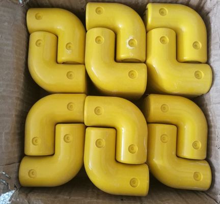 円形/四角形のレール 産業用設計用FRPハンドレールフィッティング ガラス繊維のレール