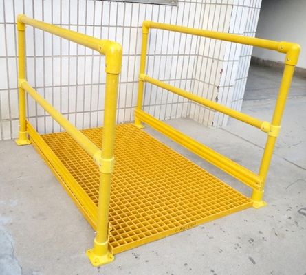 産業用屋外階段 安全ハンドル 絶縁ガラス繊維 抗老化 FRPハンドル