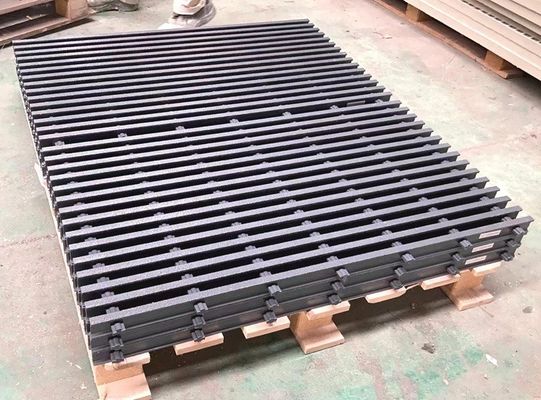 防滑型GFRP FRP トレンチグリッド