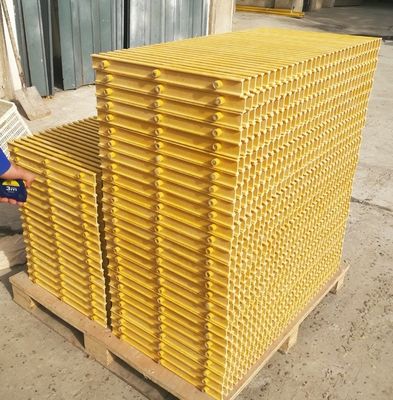 高強度GFRPガラス繊維プラスチック排水格子を切る 耐腐蝕性