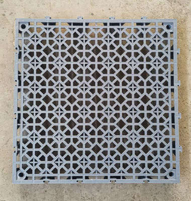 40x40x4.0cm 簡単に洗車やガレージの床カバーのためのPP互換性プラスチックマット