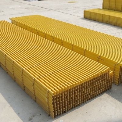 40% 80% オープン エリア 高強度 FRP 格子 重荷用および高負荷用