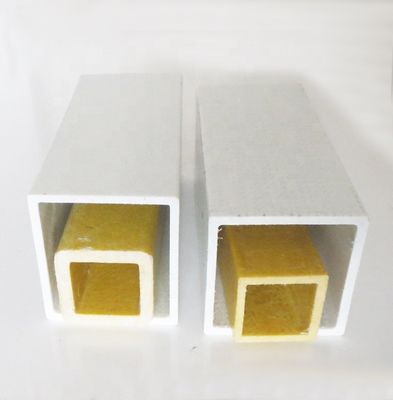 切断技術 19mm 30mm 40mm 50mm ガラス繊維方形チューブプロファイル FRP方形