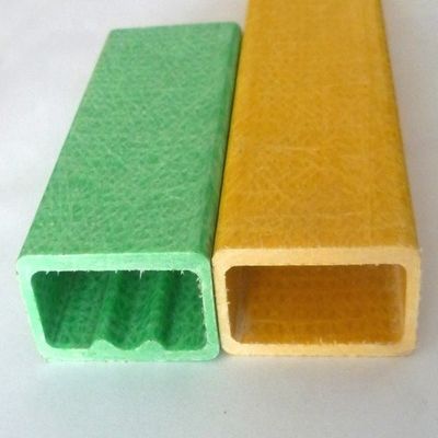 構造 高強度 ガラス繊維 平面管 FRP プラスチック複合物 直角柱 長さ 1m から 11.6m