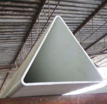 滑らかな180mm FRP 三角形プロファイル ガラス繊維 三角形プロファイル GFRP 角分