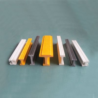 滑らかな25mm38mm50mm110mm構造繊維ガラス複合IビームFRPIバープロファイル
