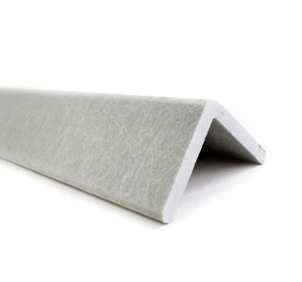 高強度 20mm 40mm 60mm 76mm ガラス繊維の角梁 FRP繊維強化プラスチック角プロファイル