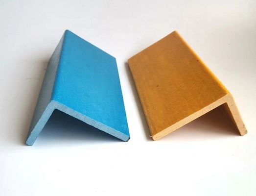 高強度 20mm 40mm 60mm 76mm ガラス繊維の角梁 FRP繊維強化プラスチック角プロファイル