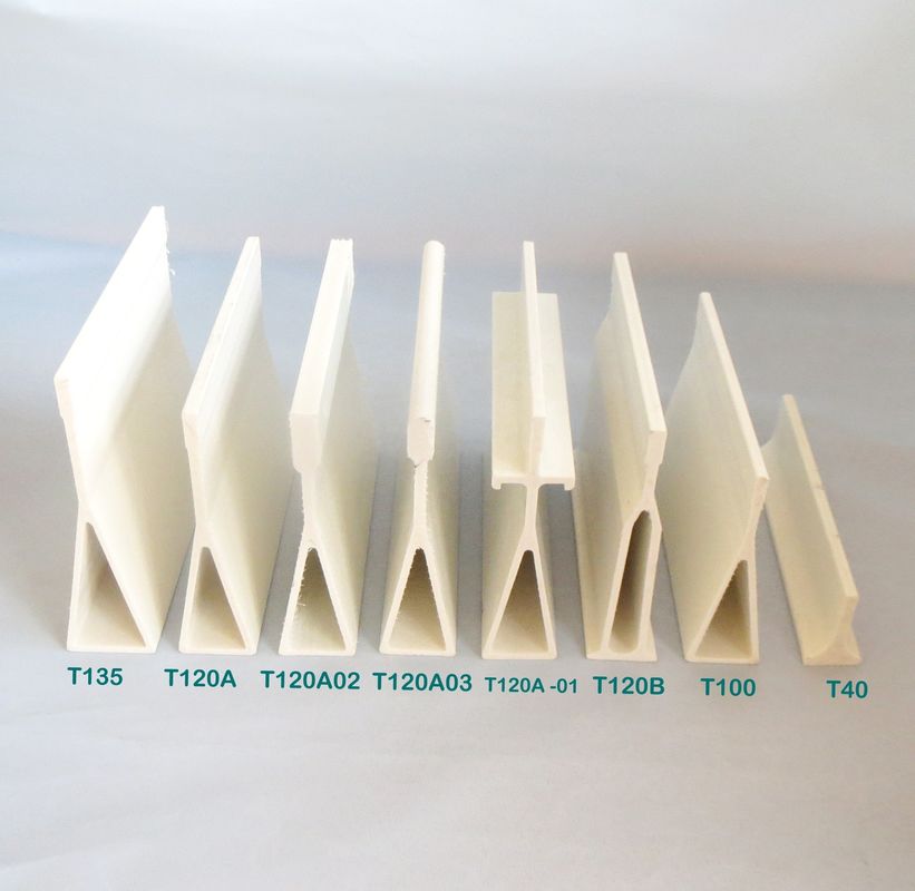 滑らかな表面 豚 鶏 羊 プラスチック スラット 床 のための プルトゥール FRP サポート ビーム