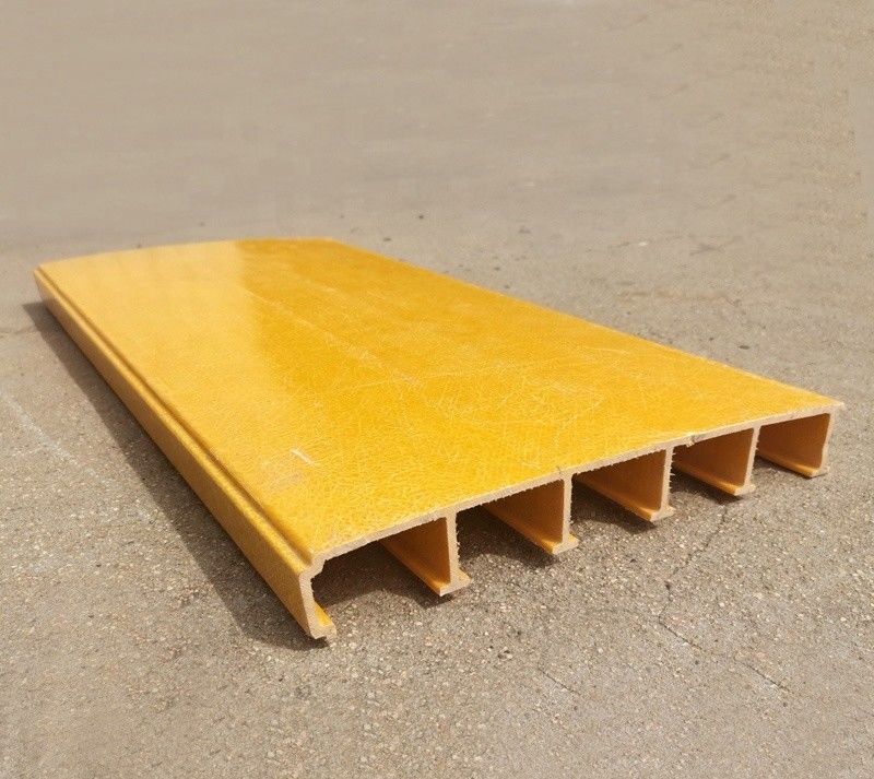 断熱されたGFRP歩道 40mm 高 FRP格子デッキパネル 耐腐食性