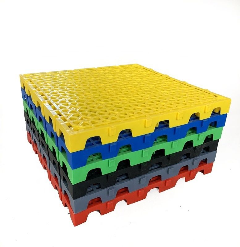 40x40x4.0cm 簡単に洗車やガレージの床カバーのためのPP互換性プラスチックマット