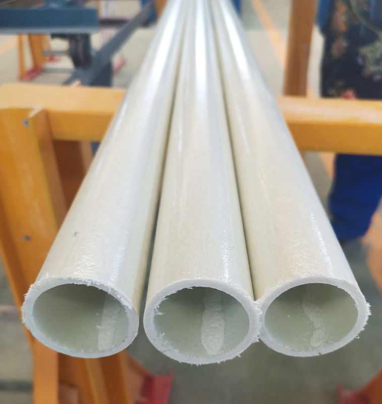 1m から 11.6m 長い 化学 耐性 GRP FRP パルトルーションチューブ ガラス繊維 プラスチックポール